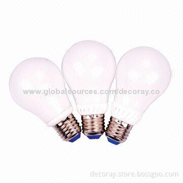 A60-3 High CRI Over 80Ra 360 Degree Series 3W LED Bulb, AC220-240 50/60Hz